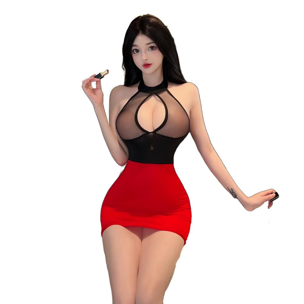 1843 Cosplay Lingerie Secretary OL Uniform Sexy Naughty Teacher Costume